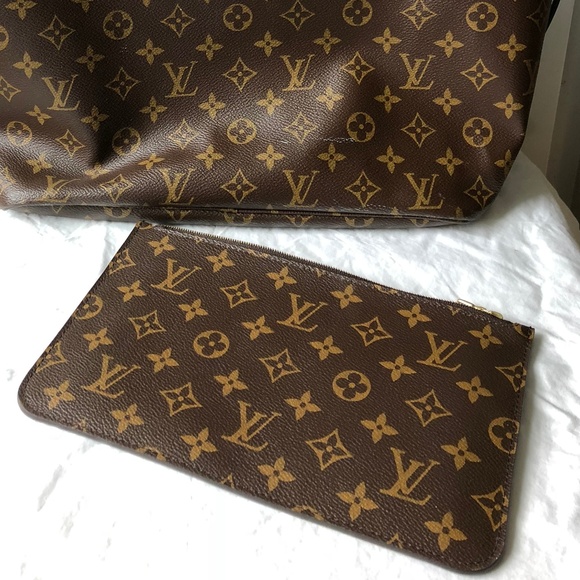 LOUIS VUITTON FLAMINGO MONOGRAM TOTEM NEVERFULL MM - Picture 3 of 4